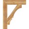 Ekena Millwork Balboa Block Rough Sawn Bracket, Western Red Cedar, 6"W x 32"D x 40"H BKT06X32X40BOA05RWR - alternate 4